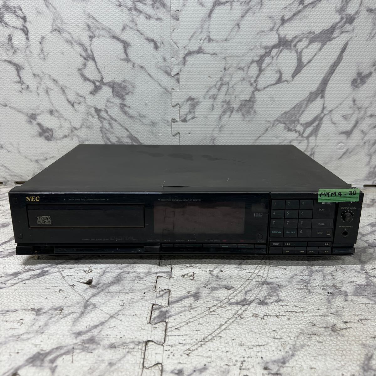 MYM4-30 激安 NEC COMPACT DISC PLAYER CD-610 CDプレーヤー 通電不可 ジャンク品 ※3回再出品で処分_画像1