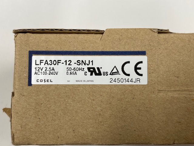 COSEL コーセル LFA30F-12-SNJ1 12V 2.5A 電源ユニット POWER SUPPLY LFA30F スイッチング電源_画像2