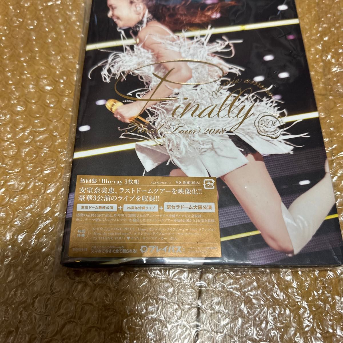 初回盤 安室奈美恵 Final Tour 2018 Finally 東京ドーム最終公演+25周年沖縄ライブ+京セラドーム大阪