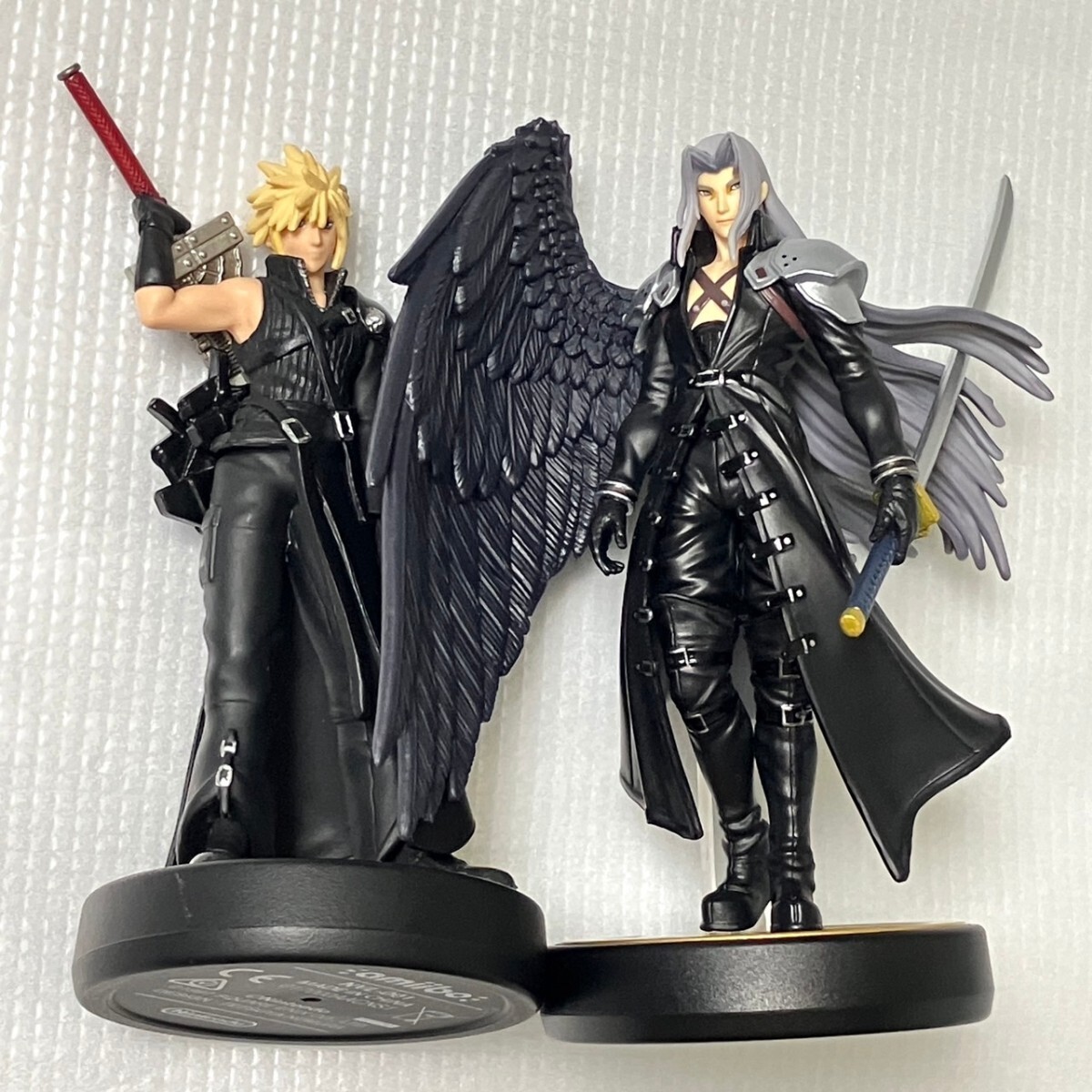 amiibo 2個セット 大乱闘スマッシュブラザーズ シリーズ クラウド セフィロス アミーボ スマブラ FF7_画像1