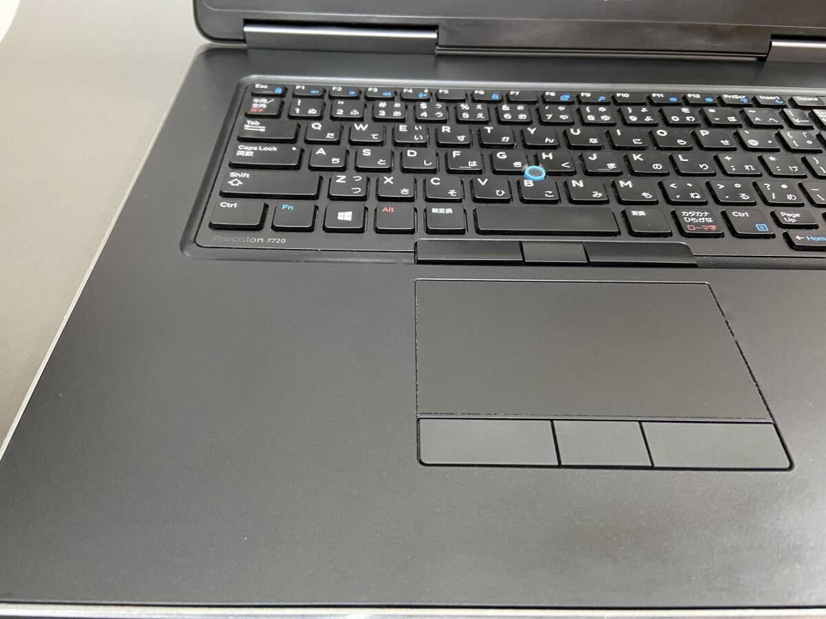 DELL PRECISION 7720 /Xeon E3-1545M/SSD512GB/メモリ16GB/Quadro P3000/17FHD液晶/11Pro WS_画像7