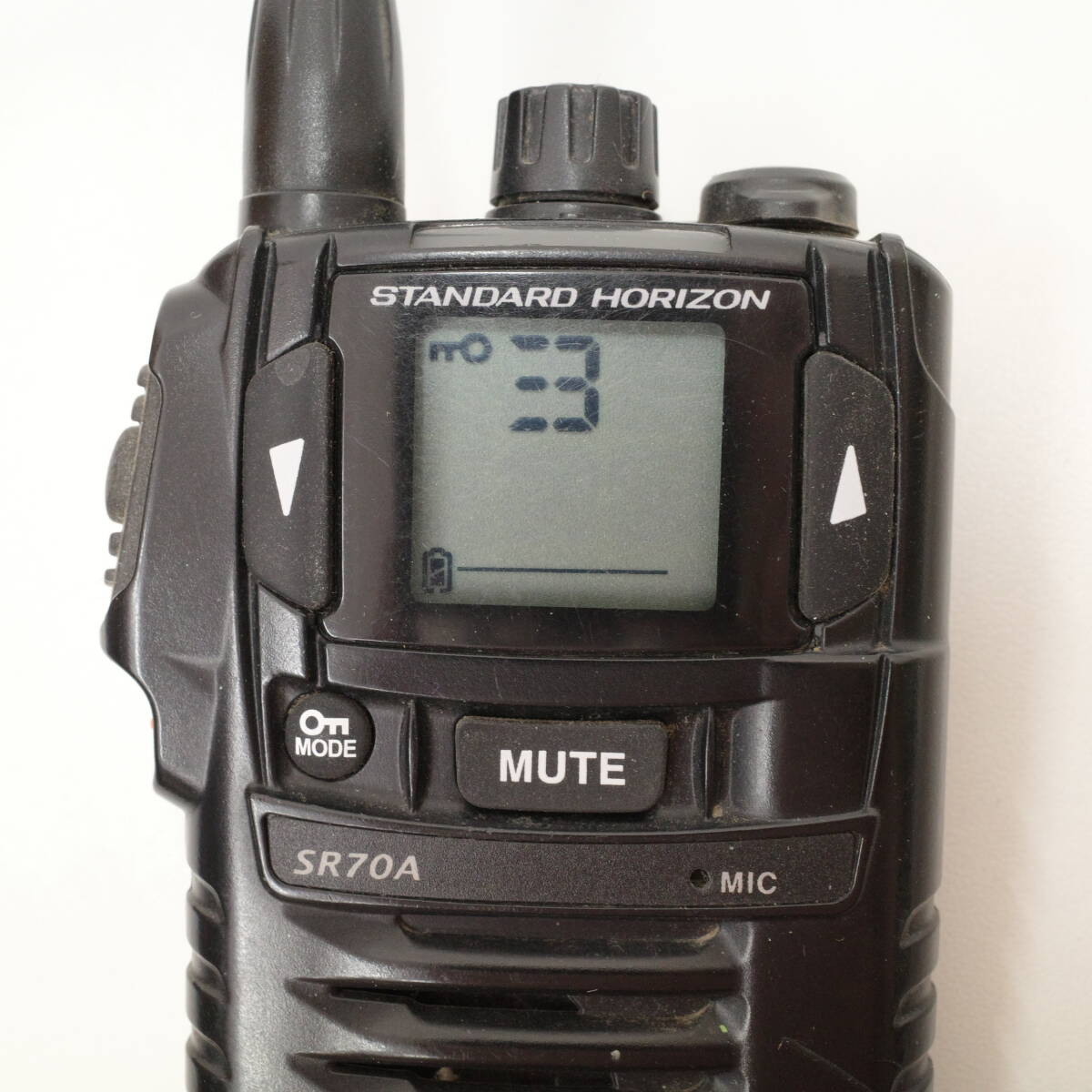 八重洲無線 SR70A トランシーバー STANDARD HORIZON 特定小電力電話装置_画像5
