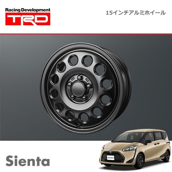 TRD 15インチアルミホイール 1本 シエンタ NCP175G NHP170G NSP170G 19/10～_画像1