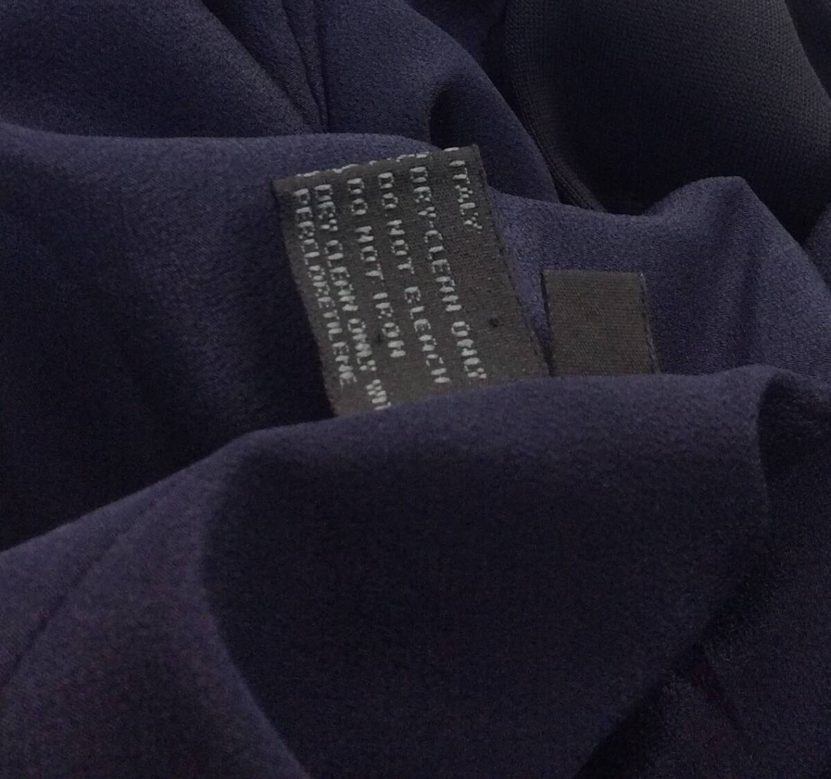 PRADA Prada ITALY производства tailored jacket искусственный шелк / нейлон темный темно-синий серия женский 44 (ma)