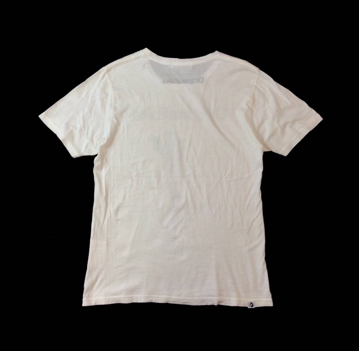 OriginalFake HYSTERIC GLAMOUR オリジナルフェイク ヒステリックグラマー 半袖Tシャツ カットソー ガールプリント 白 メンズM 送料250円_画像5
