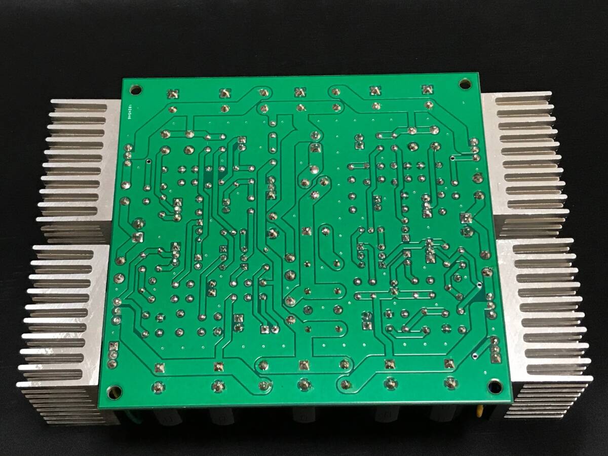 【実装済み基板】調整済み! ぺるけ式 トランジスタ式ミニワッター Part5 19V用 実装済み基板 (パワーアンプ)_ハンダ面