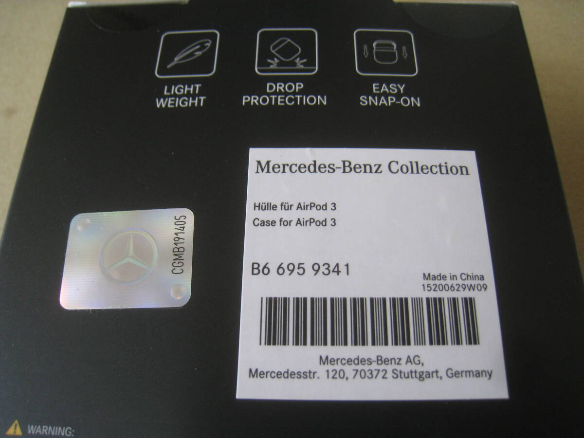 [ новый товар не использовался ] Mercedes Benz AirPods кейс no. 3 поколение специальный 