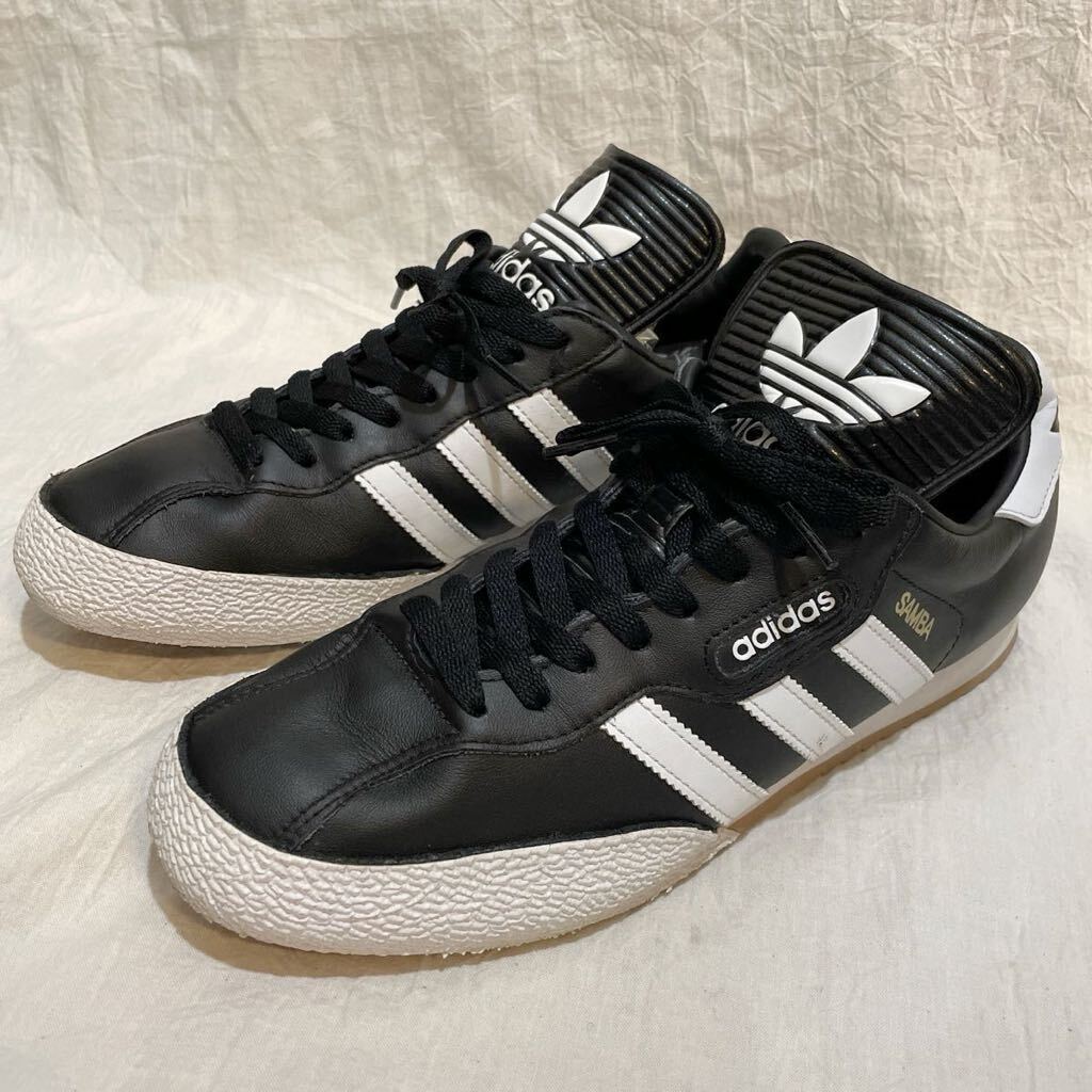 アディダス サンバ スーパー ADIDAS SAMBA SUPER スニーカー サイズ27.5cm 黒白_画像1