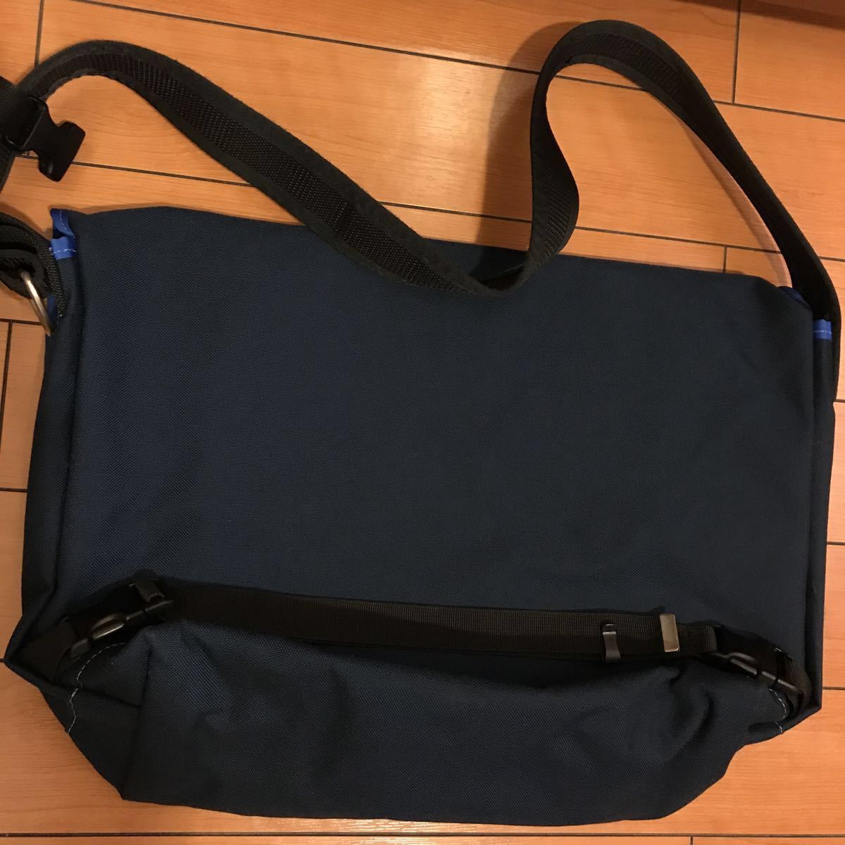 R.E.LOAD /li load messenger bag / shoulder navy USA made hand made Civilian 29L