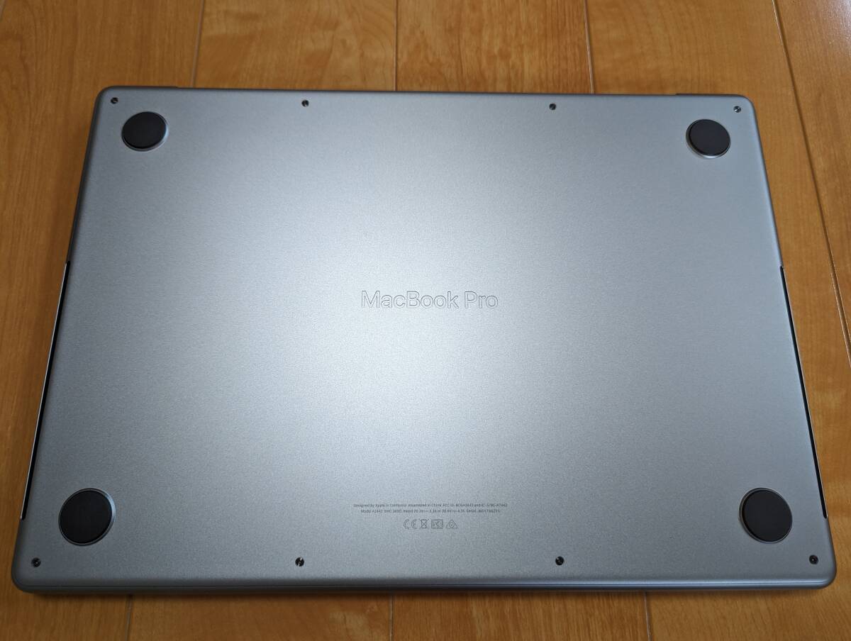Apple Macbook Pro M1Pro 16GB 1TB スペースグレイ 2021 14inch MKGQ3J/Aの画像2
