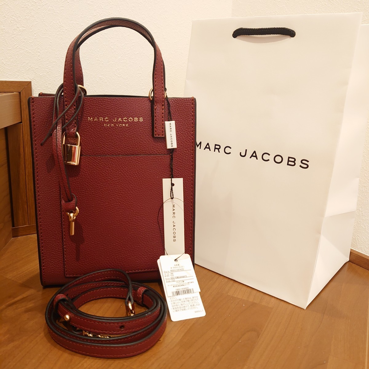 【即決】タグ付き新品☆MARC JACOBS☆マークジェイコブス☆ショルダー☆斜め掛け☆ポシェット☆ミニバッグ_画像1