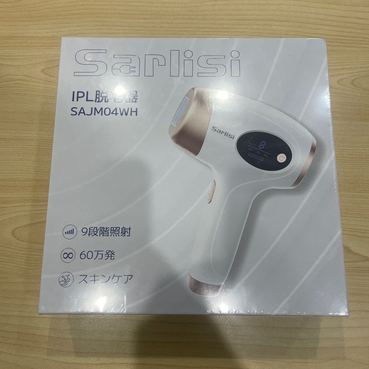 【未開封・未使用品】SARLISI(サーリシ) IPL光脱毛器 光美容器 Hair Removal (Ai01) SAJM04WH_画像1