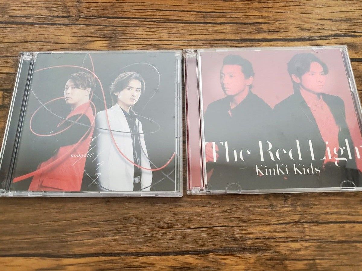 初回盤A  KinKi Kids CD+DVD/The Red Light 17/7/12発売 