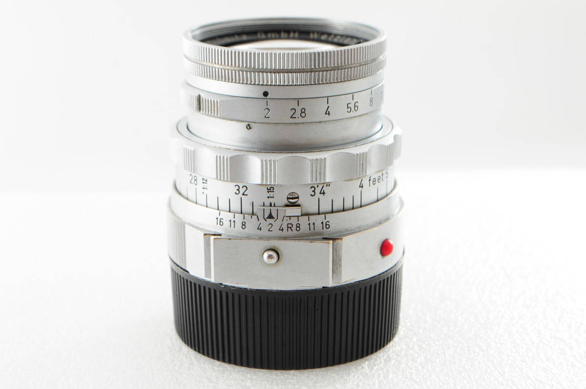 ■美品■ Leica ライカ DR-Summicron DR ズミクロン 50mm F2 ★清潔感溢れる綺麗な外観！完動品！細かく動作確認済！★#896
