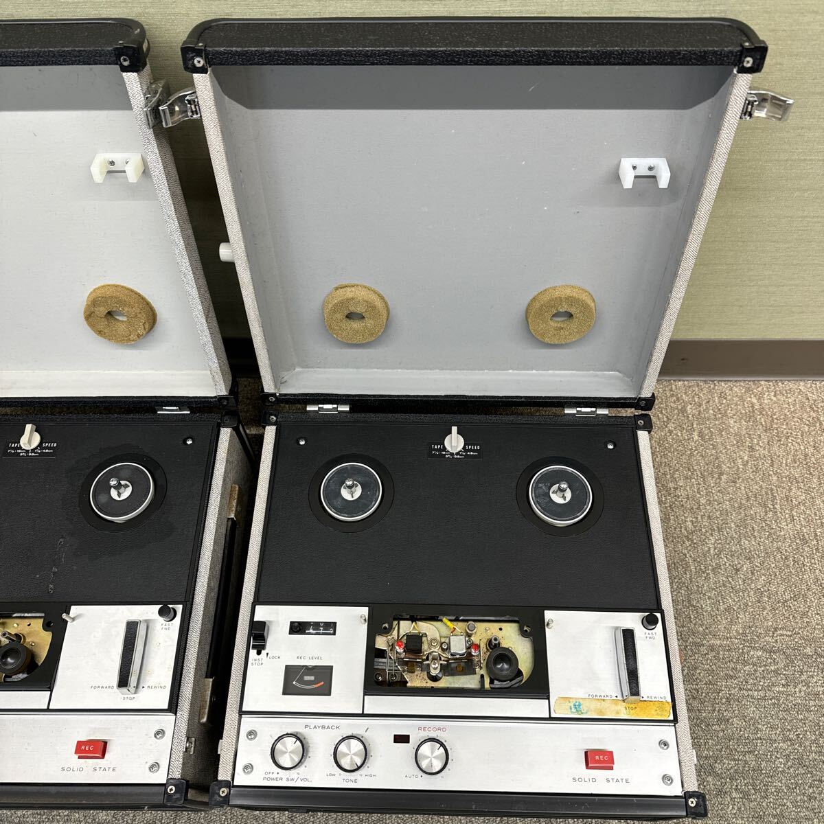 34 オープンリールデッキ SONY ソニー TC-357A オーディオ機器 テープレコーダー まとめての画像3