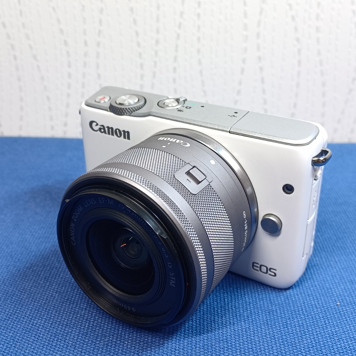 ◆Canon EOS M10 ミラーレス 一眼 デジタルカメラ◆M10◆バッテリー有り/充電器なし◆動作未確認_画像1