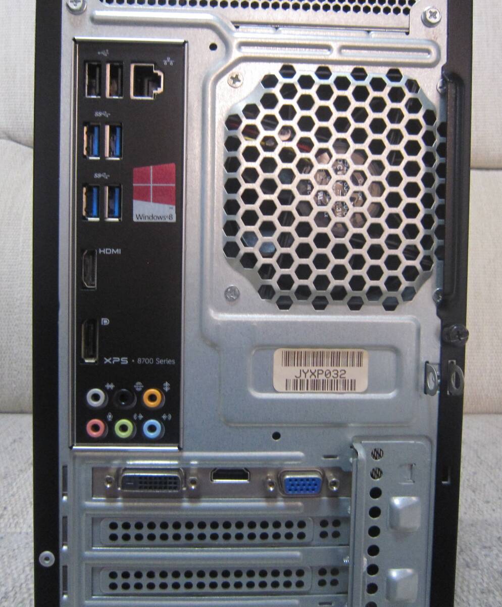 Dell XPS 8700 サクサク Core i7-4790～4.0Ghz×8/16G/新SSD480G +1T/GT720/WiFi/W11/office2021の画像7