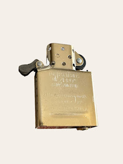 ZIPPO 純正 インサイドユニット 新品未使用 インナー ゴールド レギュラーサイズ ジッポー USA ライター 交換用 メンテナンス fe6_画像2