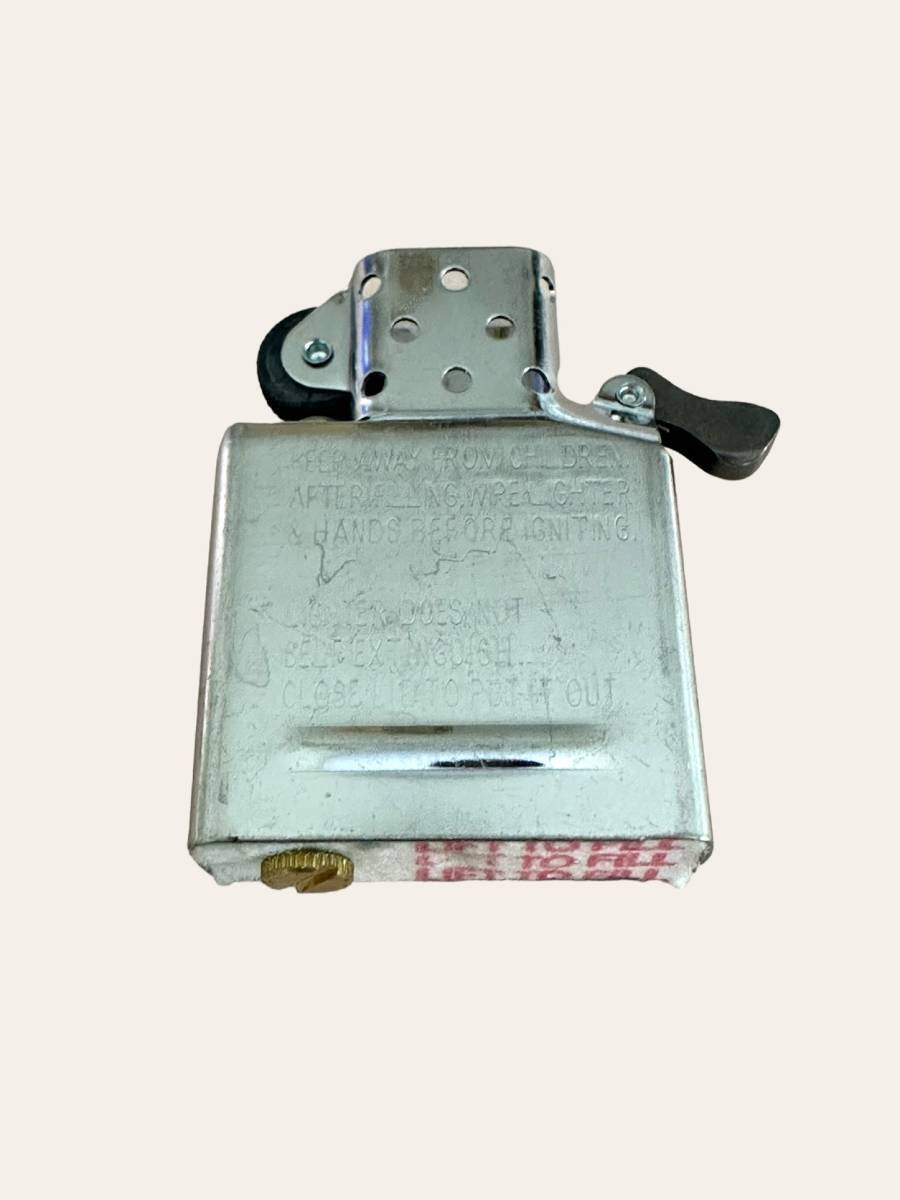 ZIPPO 純正 インサイドユニット 新品未使用 インナー シルバー レギュラーサイズ ジッポー USA ライター 交換用 メンテナンス fe1_画像4