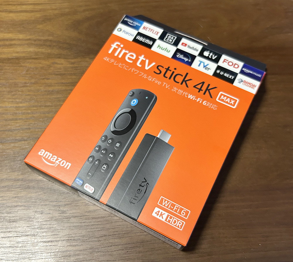 Amazon Fire TV Stick 4K Max Alexa対応音声認識リモコン付属 （第3