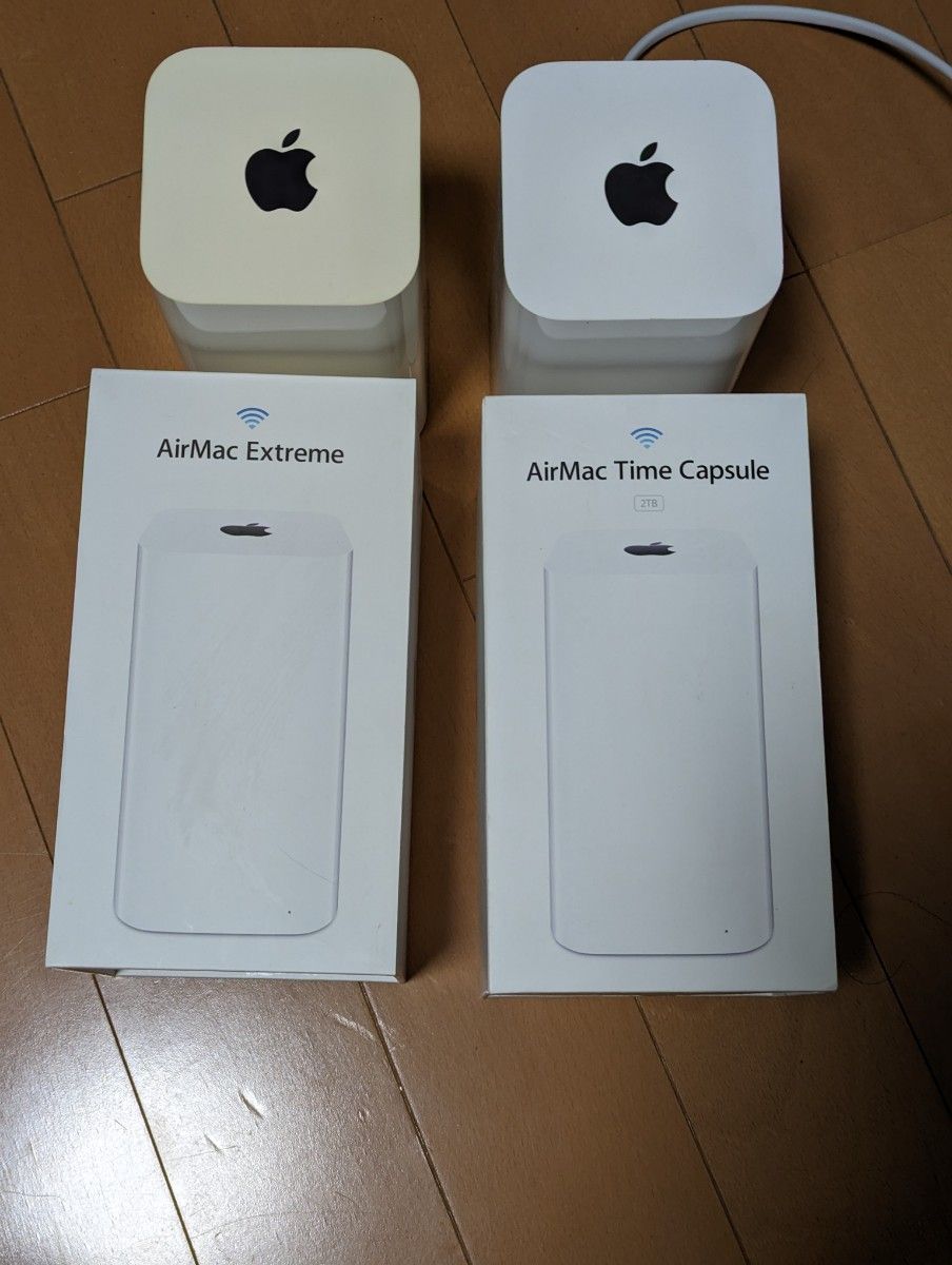 Apple Airmac Timecapsule(2TB) とExtremeセット