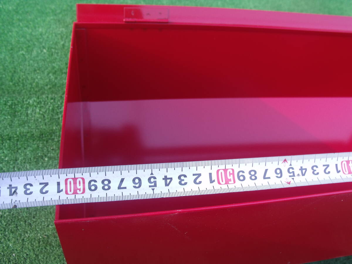 赤い工具箱 道具箱 六角形 W600×D260×H200 在庫多あり_画像6