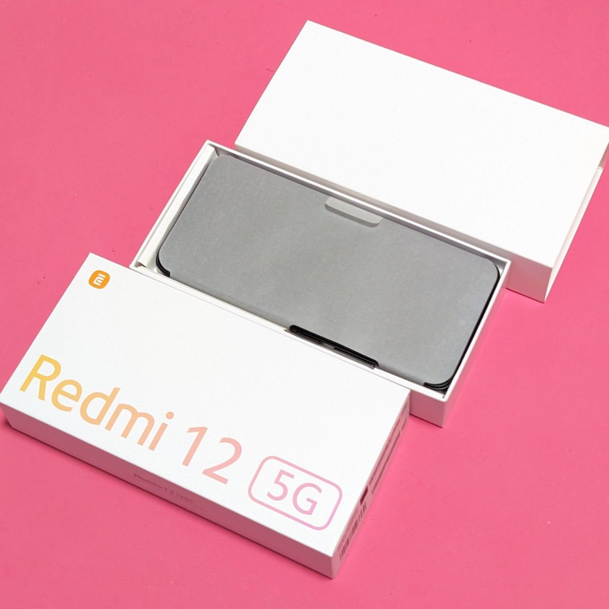 ★新品未使用★ Redmi 12 5G ミッドナイトブラック 黒 au SIMフリー  Xiaomi　②
