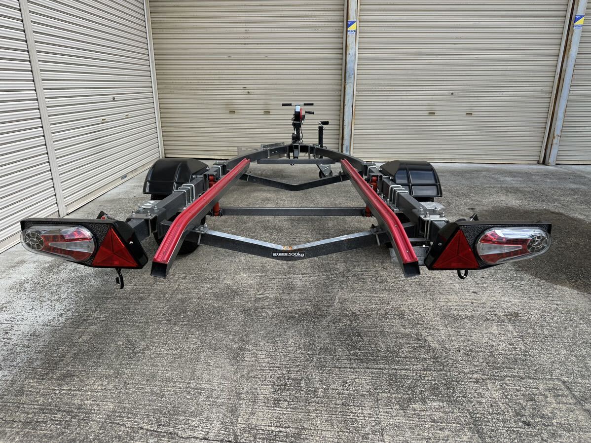[ Osaka departure ] used MAX trailer normal number H29 year option various attaching ...! one time delete ending Jet Ski for Boat Trailer -