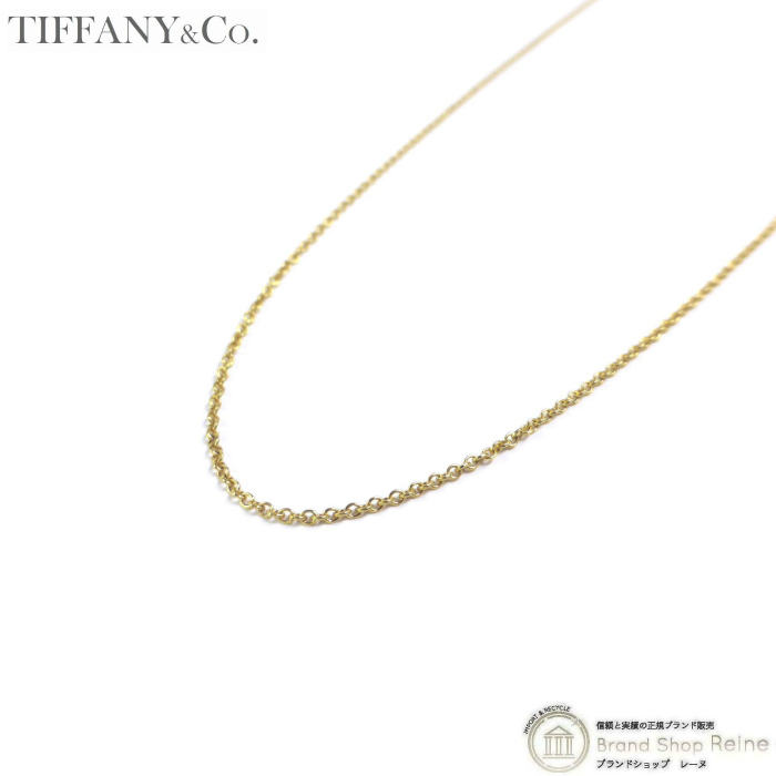 ティファニー （TIFFANY＆CO.） エルサ・ペレッティ K18 チェーン ネックレス 41cm PERETTI 750 ゴールド（中古）_画像1