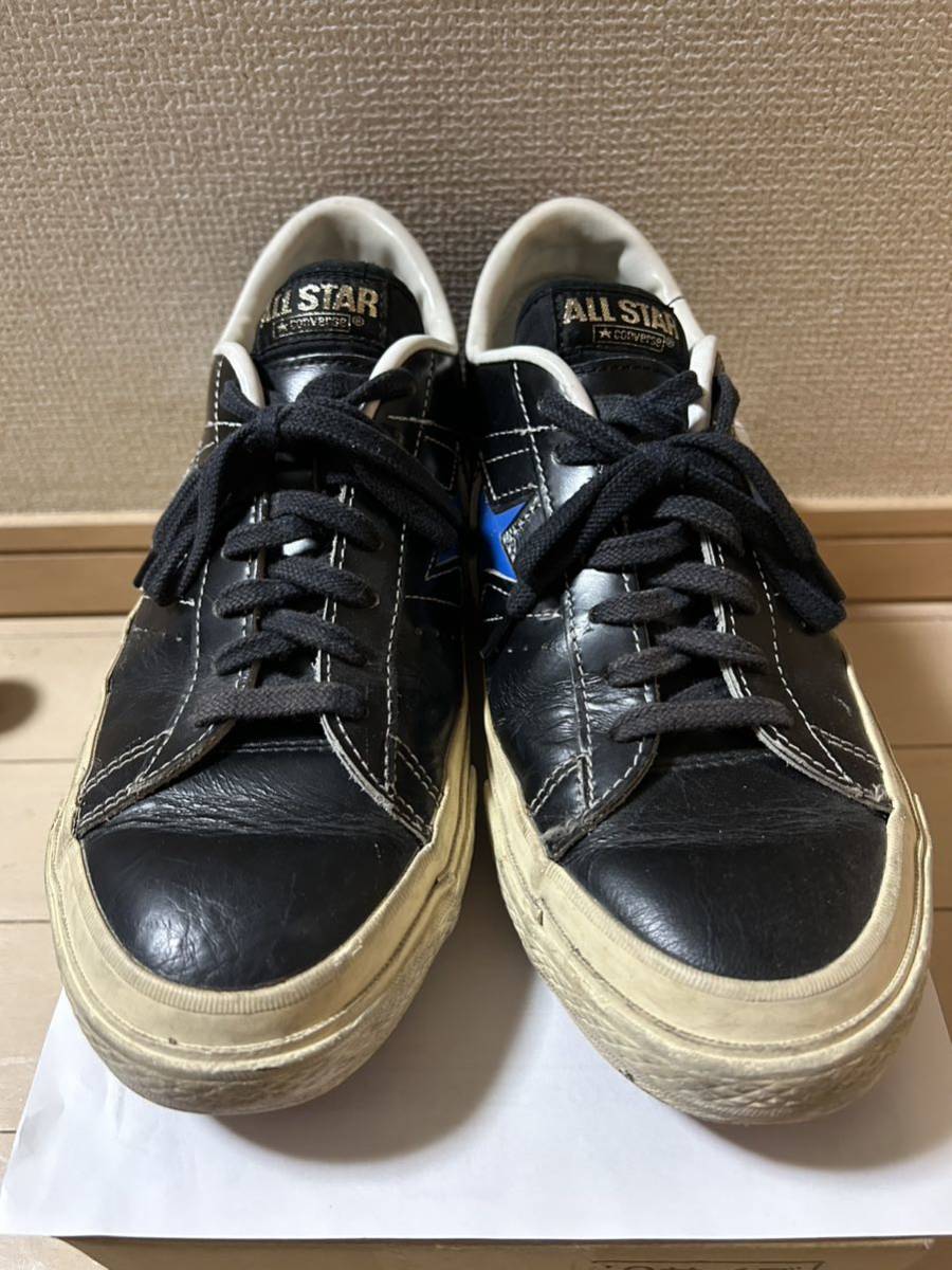 Converse コンバース One Star ワンスター ブラック×ブルー 7 1/2 26.0cmの画像2