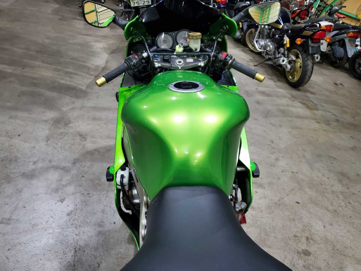 格安 ZX-9R 平成13年式 ZX9R 44844ｋｍ セル始動 ZX900E 車検R7年11月 の画像7