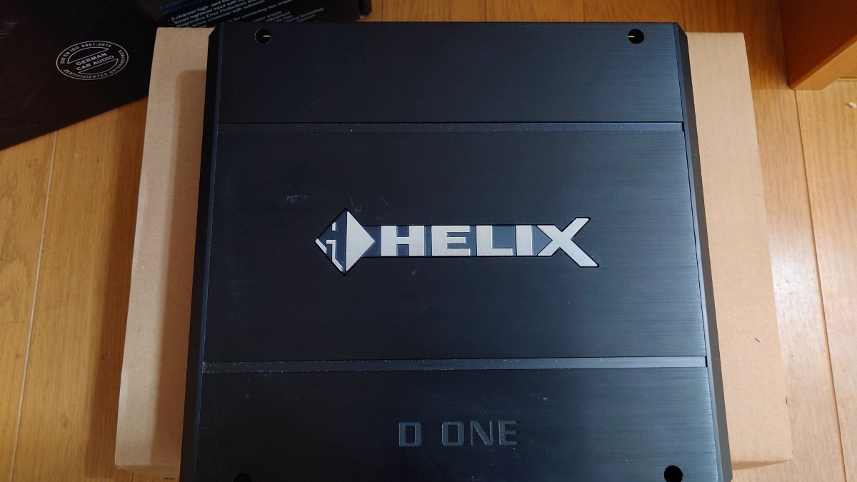 説明文必読！HELIX D ONE HA11108 ウーファー用モノラルアンプ エムズライン オーディオ アンプ ヘリックス DSP HELIX コントローラーの画像2