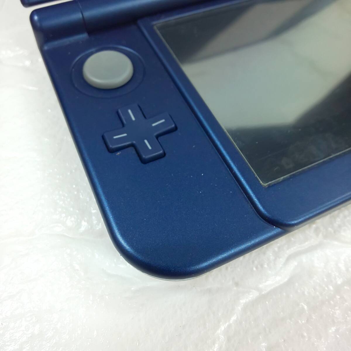 ◎任天堂◎ニンテンドー Nintendo New 3DS LL(RED-001) 本体 メタリックブルー 美品 訳あり 通電確認及び映像確認済 即発送_画像3