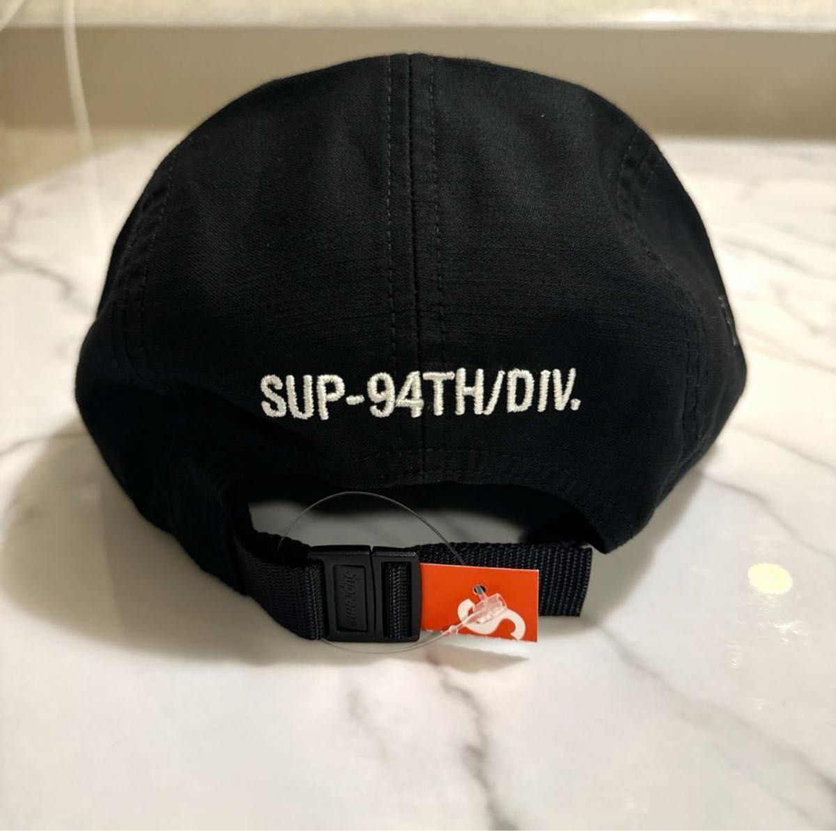 【新品未使用】24ss Supreme Military Camp Cap BLACK 黒　ミリタリーキャンプキャップ