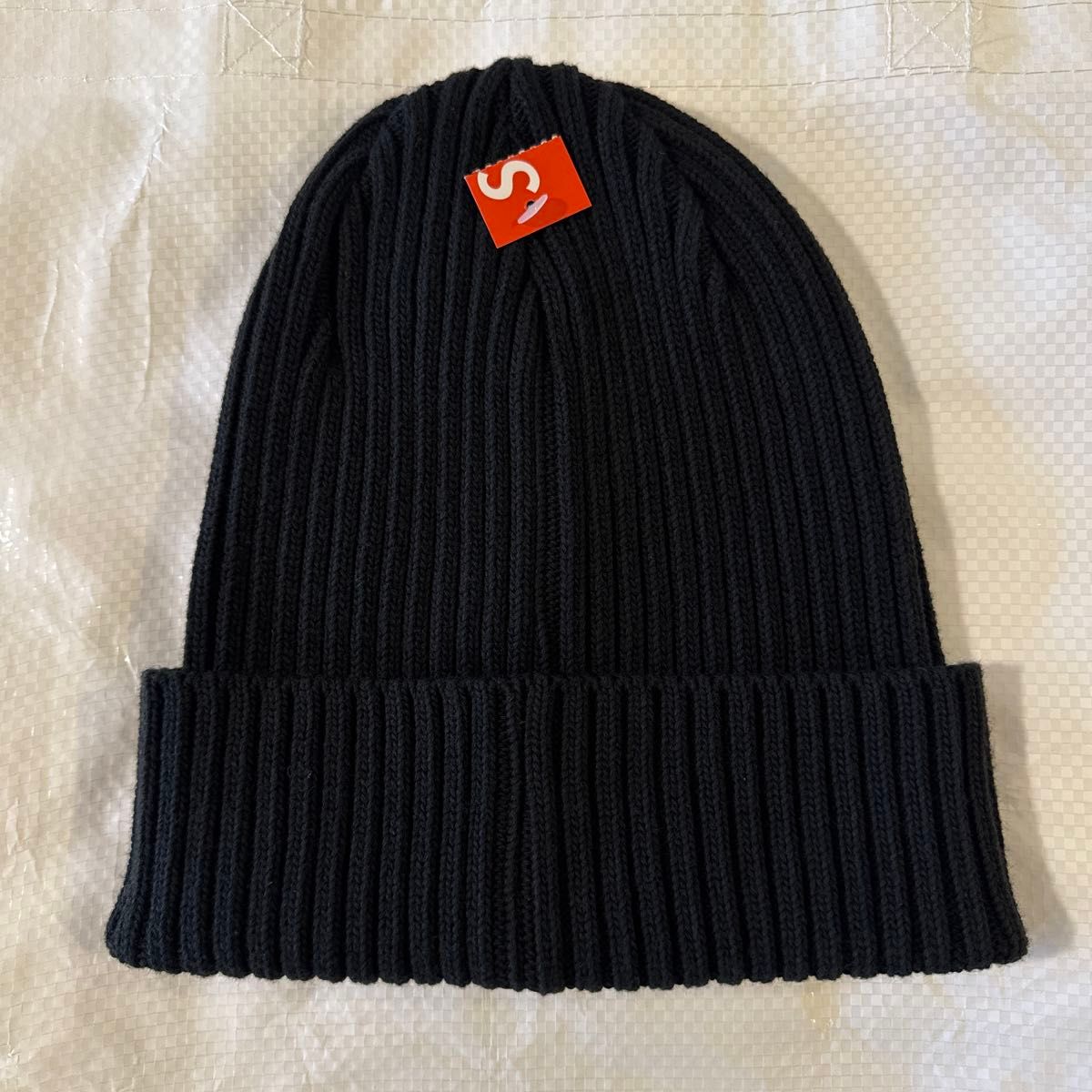 【新品未使用】24ss Supreme Overdyed Beanie BLACK ニット帽　ビーニー ボックスロゴ シュプリーム