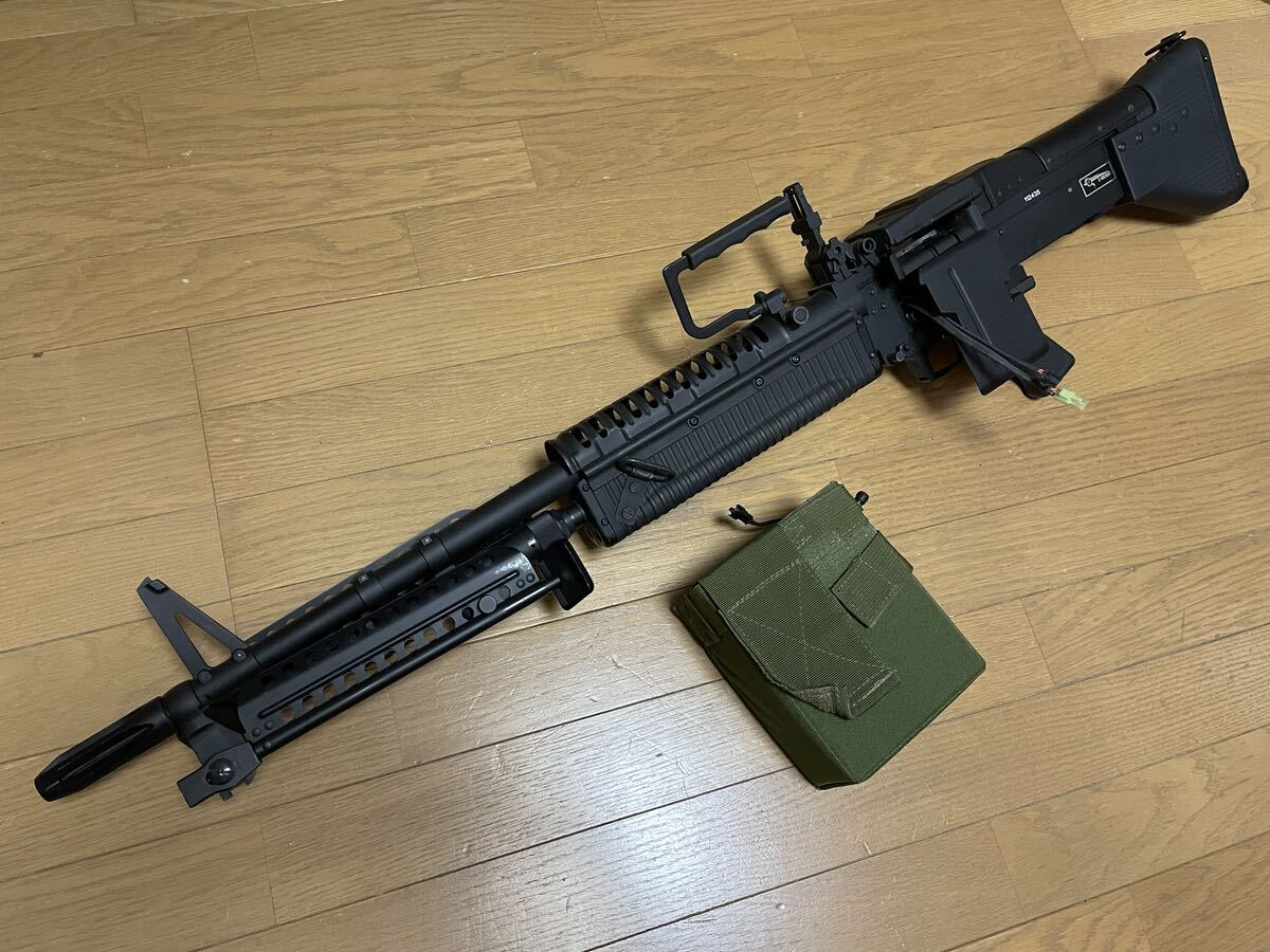 A&K M60 VN フルメタル 電動ガン 機関銃 マシンガン LMG ベトナム BOXマガジントリガー連動 NAM M60 E4 MK43 SEALs 海兵隊 TOP VFC LCT_画像1