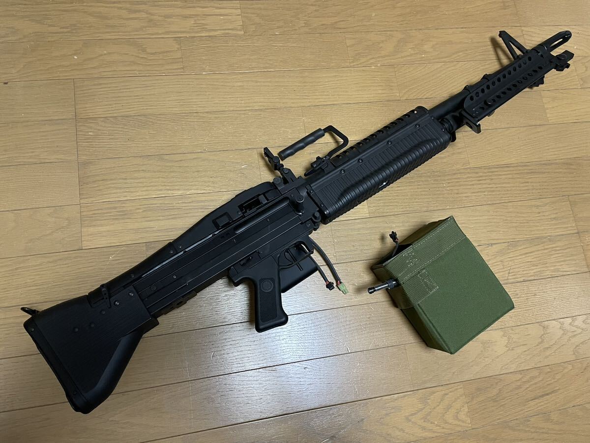 A&K M60 VN フルメタル 電動ガン 機関銃 マシンガン LMG ベトナム BOXマガジントリガー連動 NAM M60 E4 MK43 SEALs 海兵隊 TOP VFC LCT_画像4