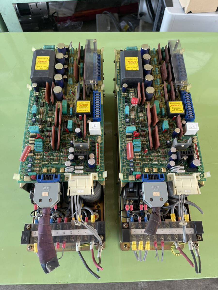 fanuc ファナック サーボアンプ A06B-6047-H040 (2個)_画像1