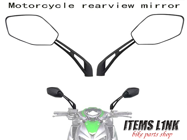 送料安！LK13-6 六角 アルミダイキャスト ミラー V-Storm/250/650/1000 Vストローム250/650/1000/XT GSR250/F/S GSR/250/400/600/750 汎用_画像1