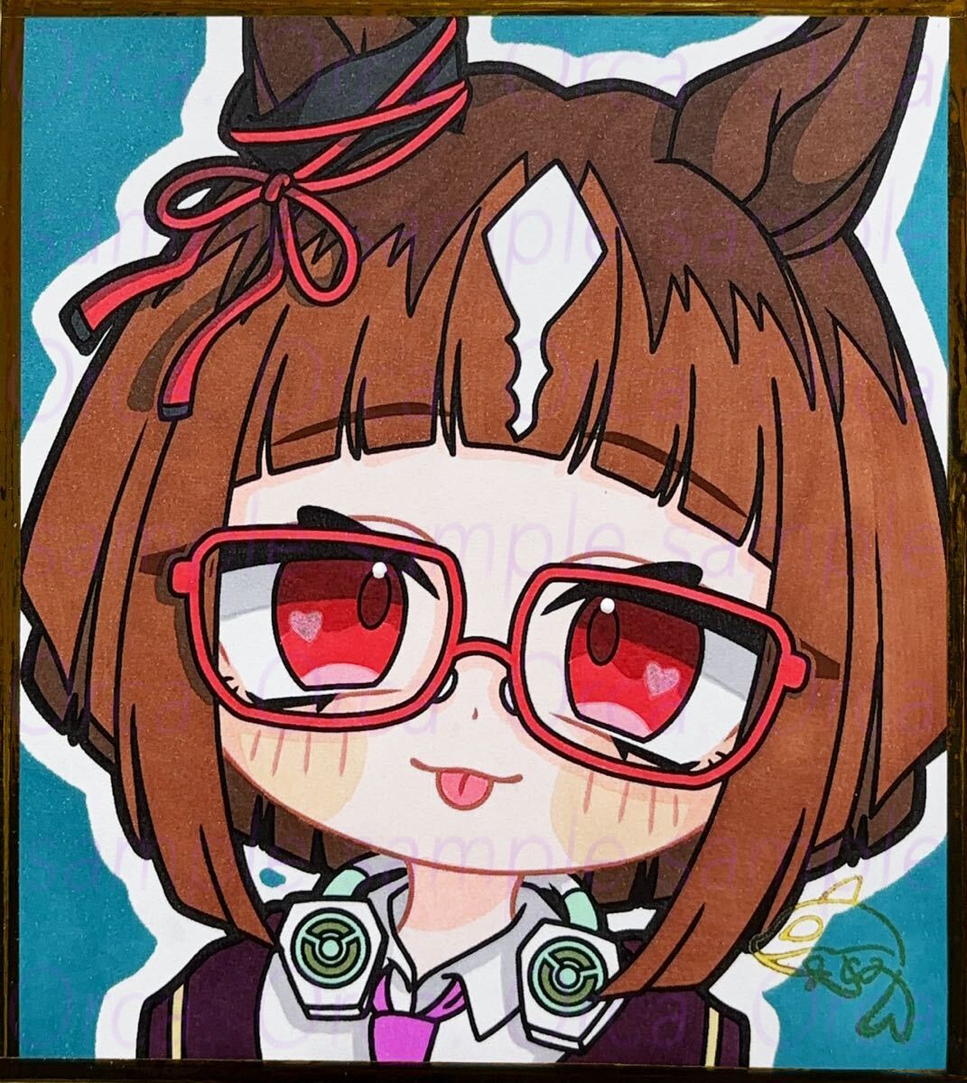 Yahoo!オークション - 手描きイラスト ミニ色紙 同人 ウマ娘 Yahoo!オークション - 手描きイラスト ミニ色紙 同人 ウマ娘