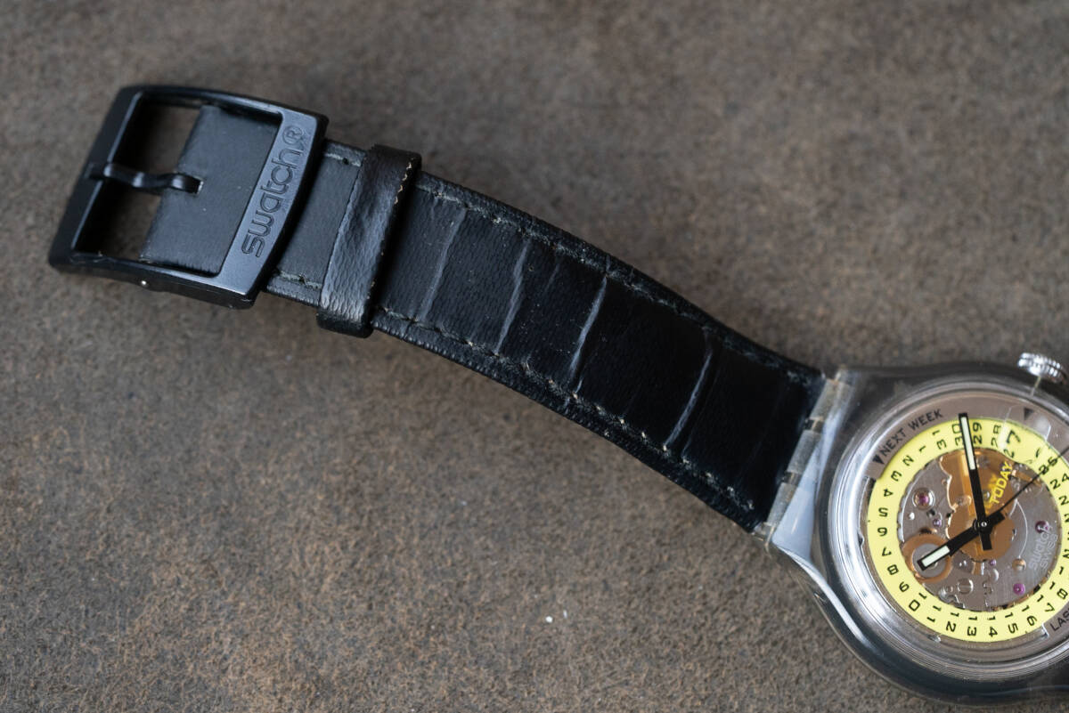  б/у 1990 годы автоматический Swatch Swatch LAST WEEK, NEXT WEEK номер товара SAM404