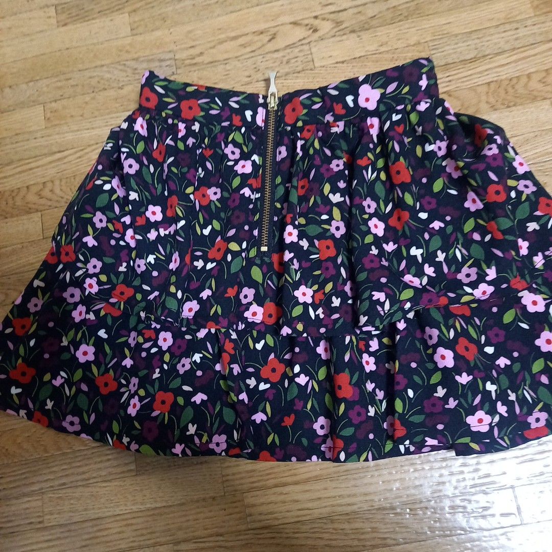 【美品】ケイト・スペードニューヨーク　花柄　スカート スカート