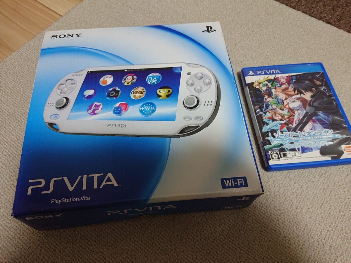 PlayStation Vita Wi-Fiモデル  白 ソフトつき