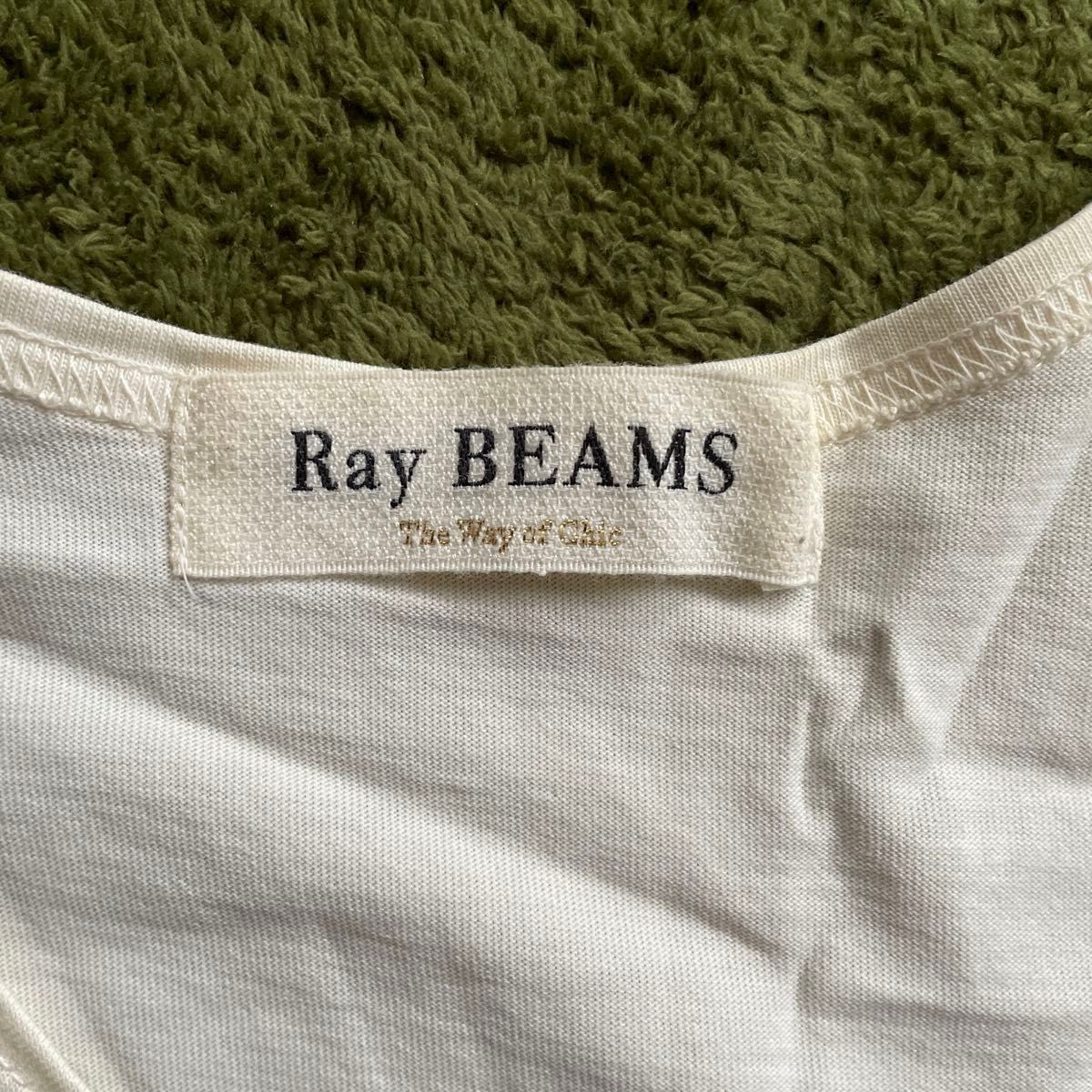 Ray BEAMS レイビームス 20SS フリンジヘムタンクトップ カットソー トップス　スリット　gu UNIQLO zara