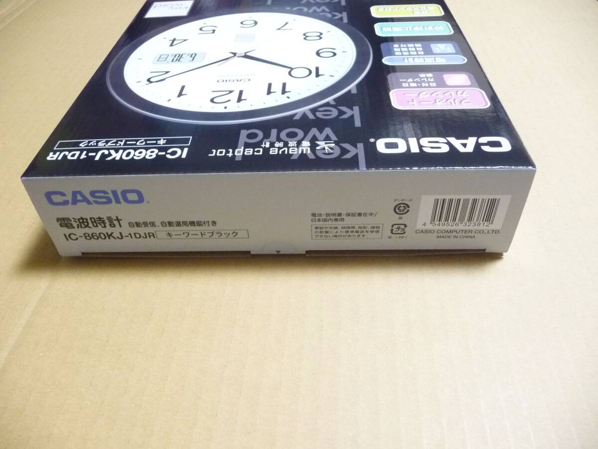 新品 カシオ CASIO 電波時計 掛置兼用 IC-860KJ-1DJR(IC-860J 新品 カシオ CASIO 電波時計 掛置兼用 IC-860KJ-1DJR(IC-860J