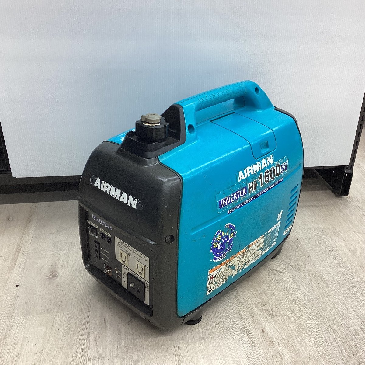 18go【中古品／店頭受取り限定】★北越工業(エアーマン/AIRMAN) インバーター発電機 HP1600SV【川越店】