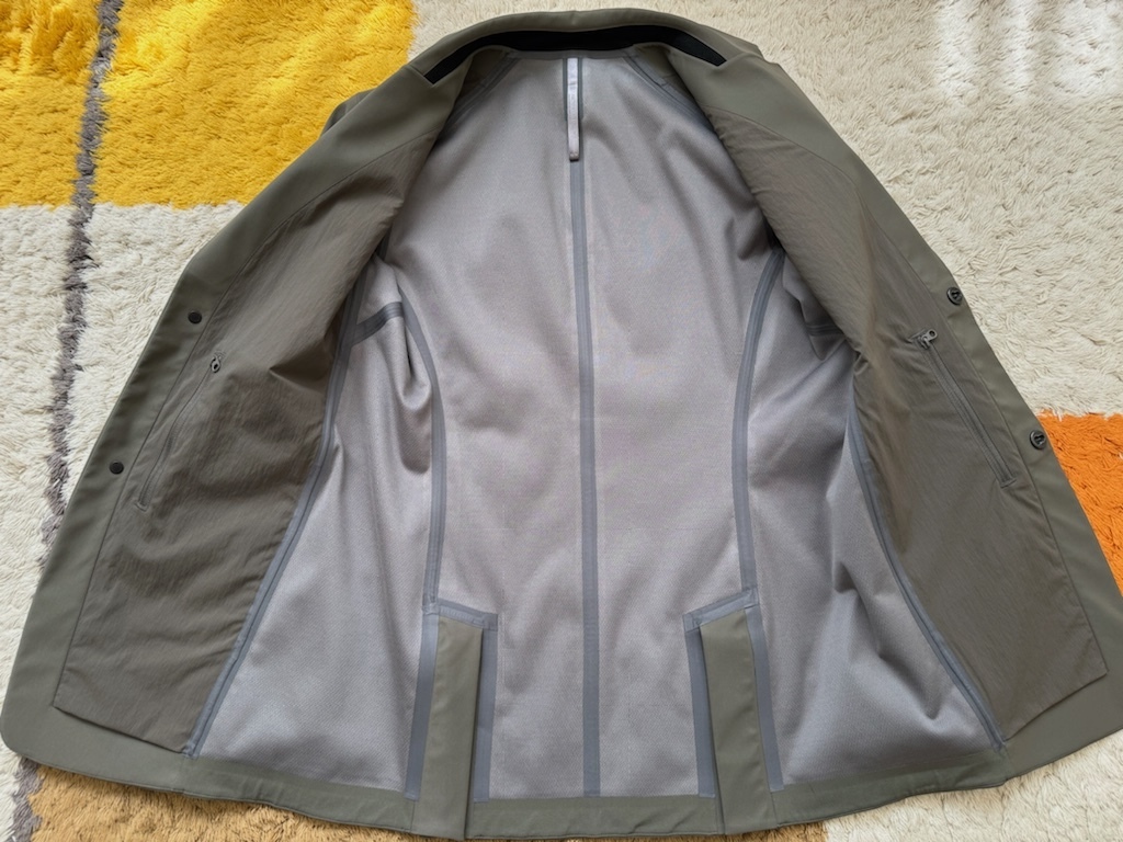 ★ARC’TERYX VEILANCE インディシ ブレザー メンズ Indisce Blazer Men's GORE-TEX アークテリクス XS カーキ Shale ジャケット 送料無料_画像3