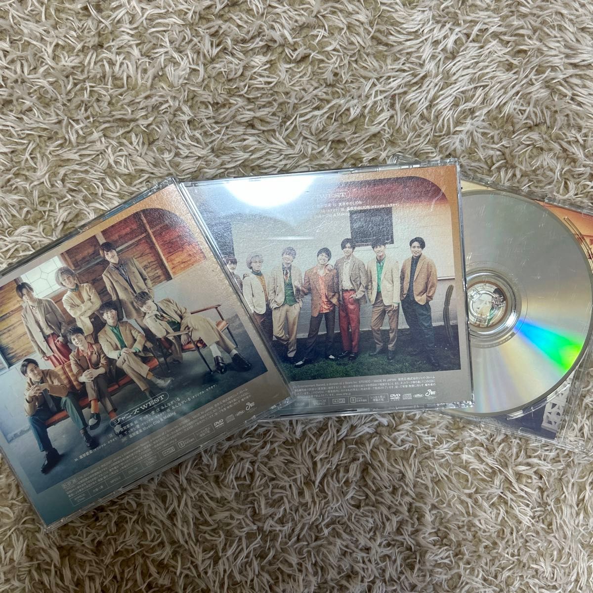 ジャニーズWEST でっかい愛 CD DVD 初回限定盤A 初回限定盤B 通常盤