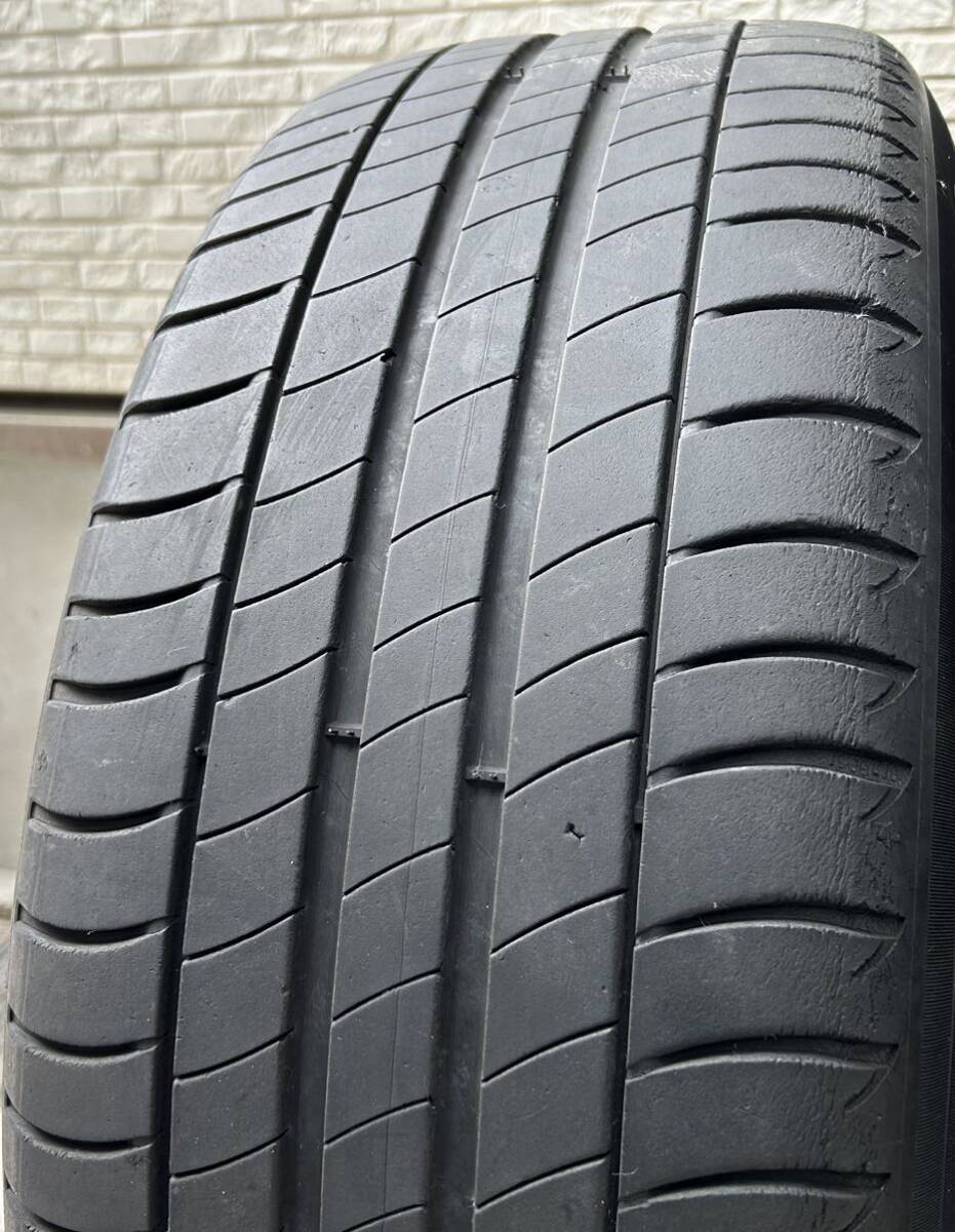 【美品】205/55R16 AUDI アウディ 8V A3 純正 正規品7+48 5H-PCD112 品番8V0601025CR ミシュラン PRIMACY3 4本セット VW ゴルフ_画像10