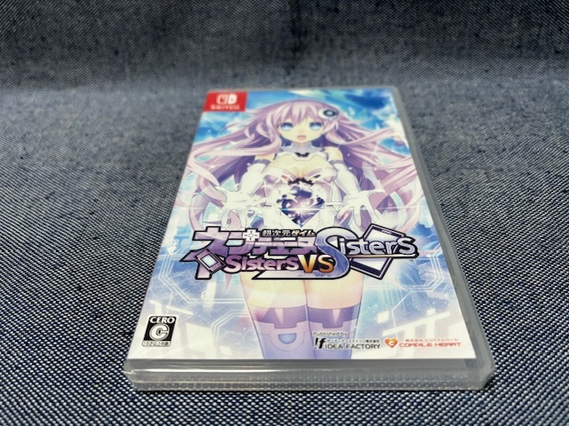 Switch☆超次元ゲイム ネプテューヌ Sisters vs Sisters☆新品・未開封品・即決有_画像3